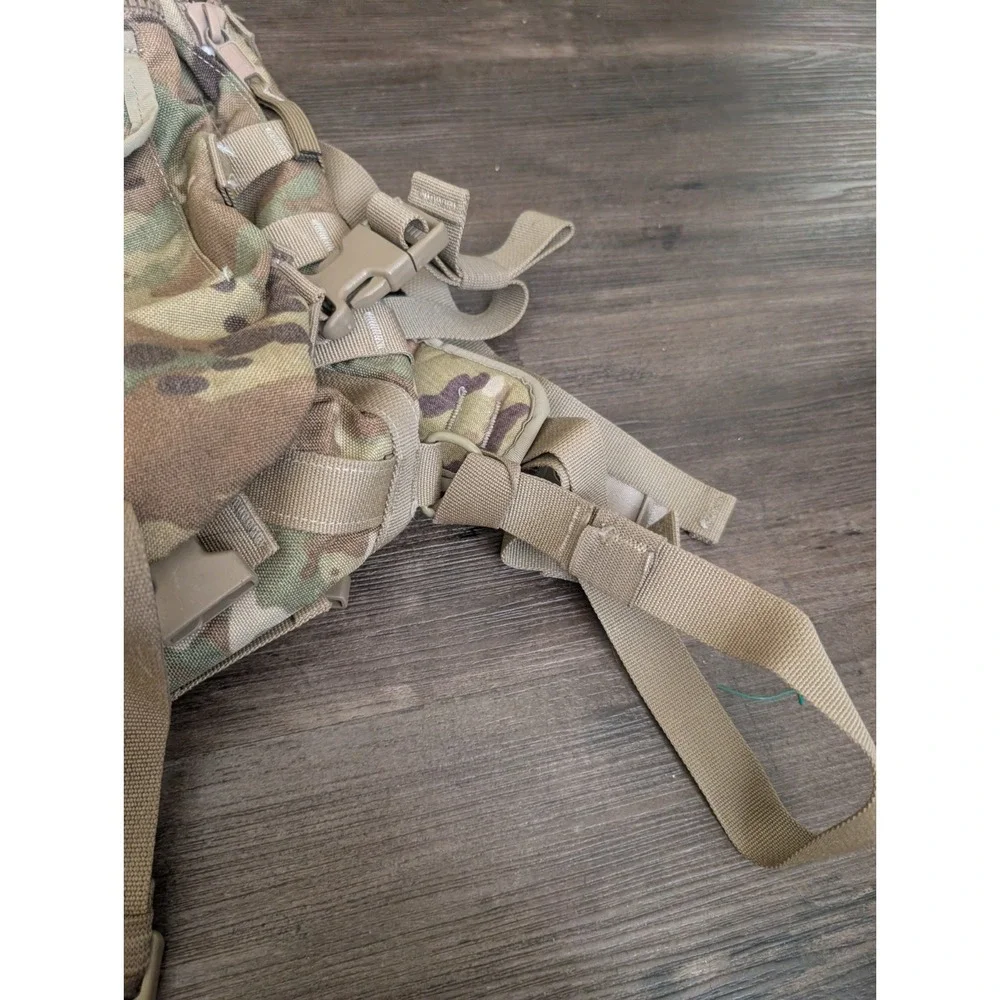 US Army OCP Multicam MOLLE Assault Pack w/ ID Window Straps Military Surplus